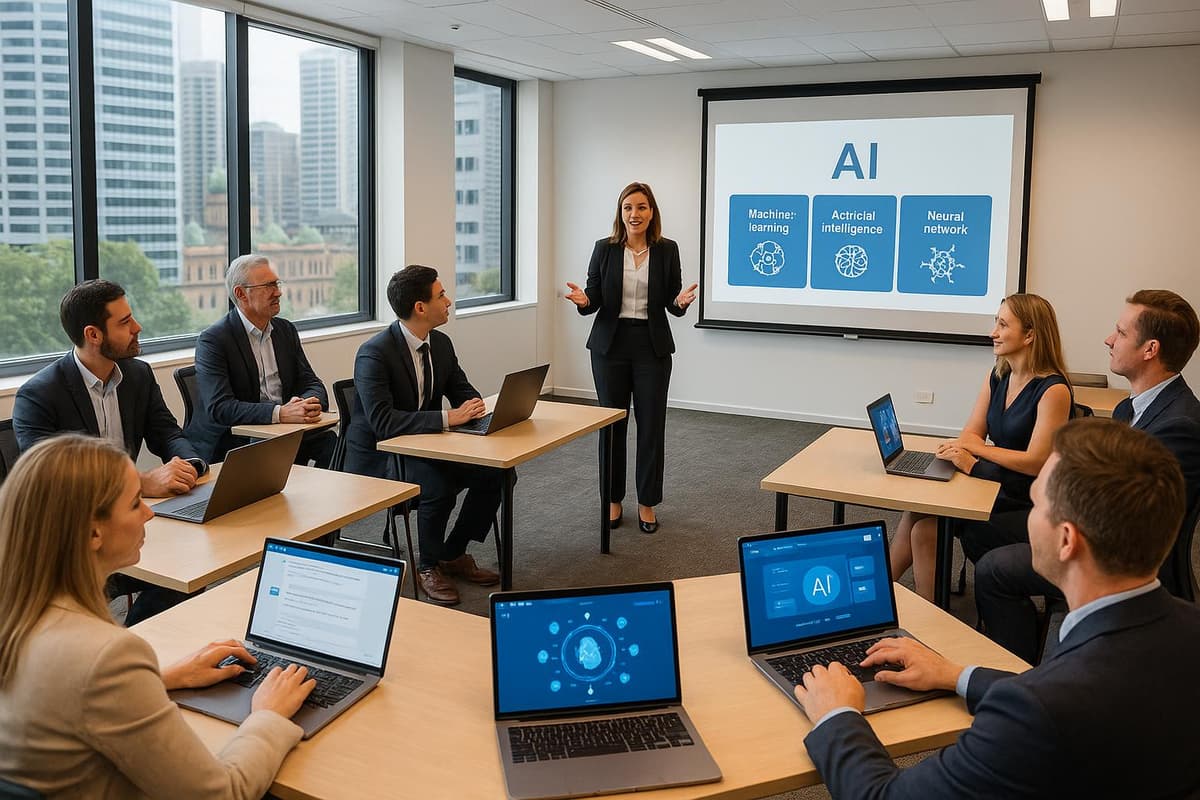 Professional services AI training workshop in Sydney