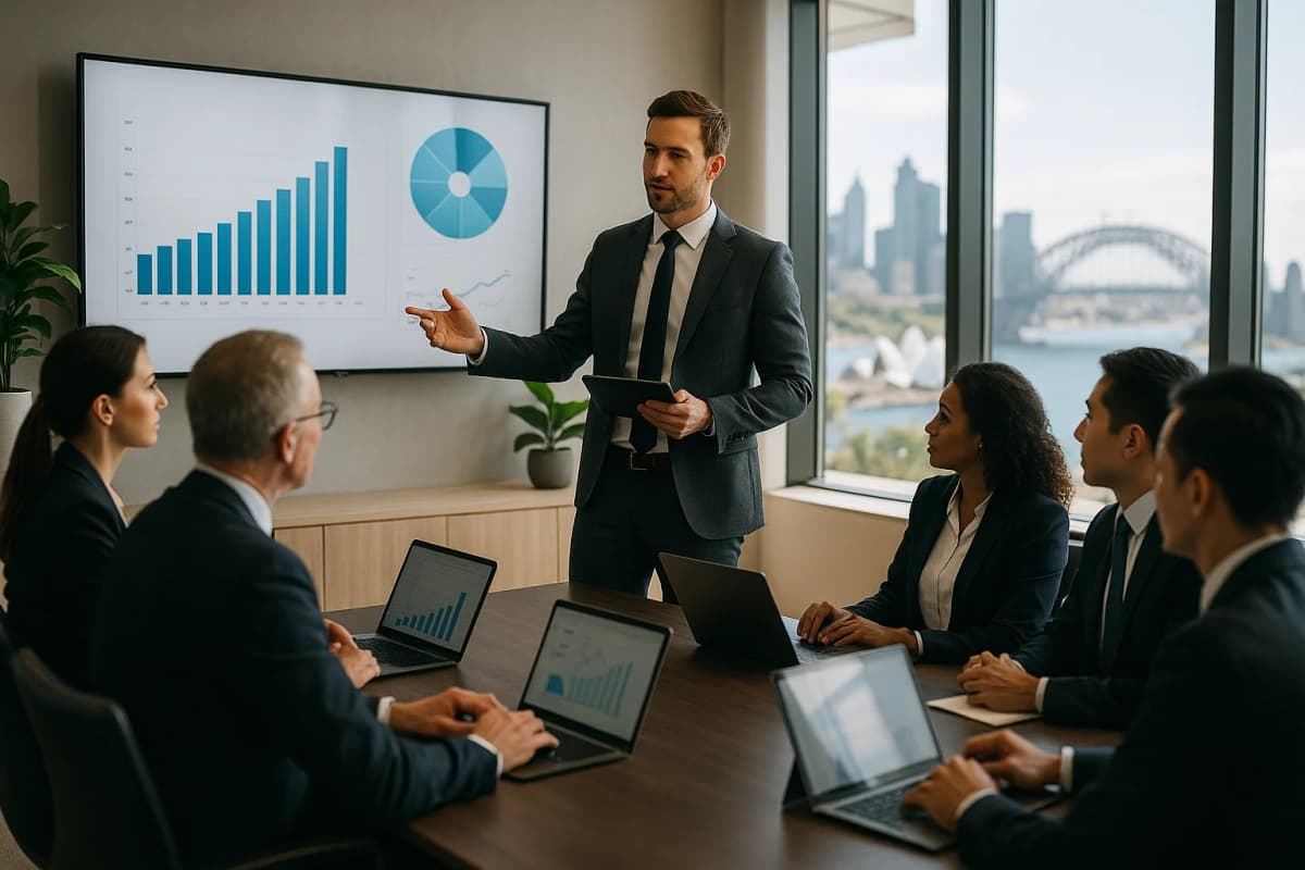 Professional services team in an AI training workshop